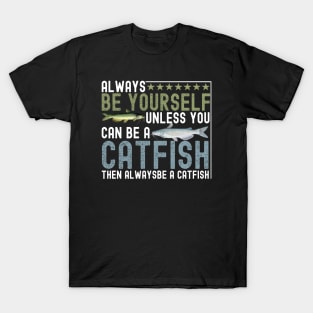 funny catfish T-Shirt